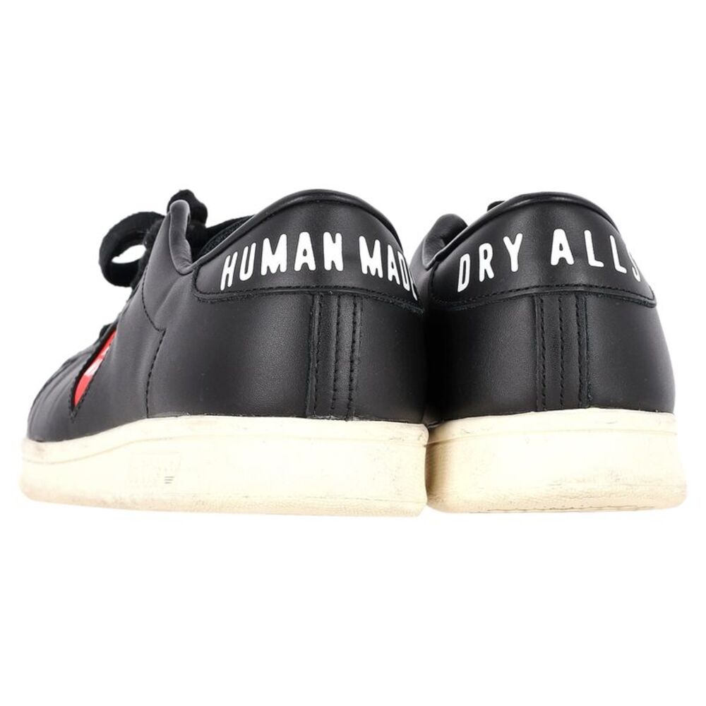 Adidas  x Human Made Stan Smith Low Top Sneakers in Black Leather - Picture 4 of 8
